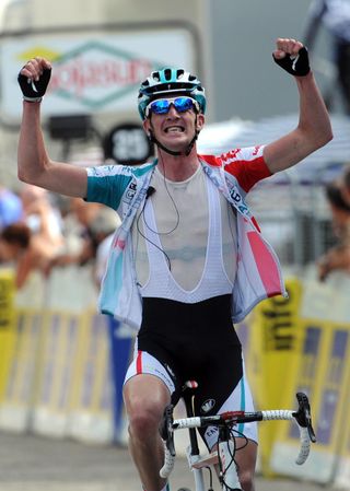 Jurgen Van Den Broeck wins stage, Criterium du Dauphine 2011, stage one