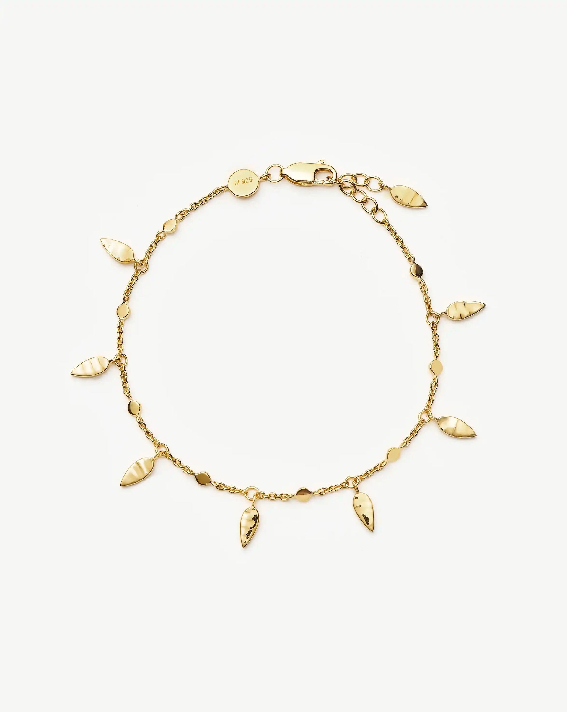 Leaf Bracelet - 18k Gold Vermeil / S/m