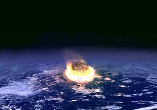 A meteroite impact event would generate shock waves through the Earth.