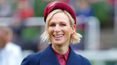 Zara Tindall attends QIPCO British Champions Day at Ascot Racecourse on October 18, 2025