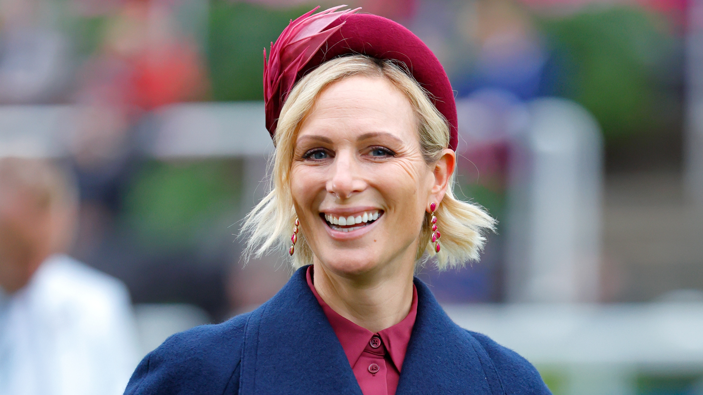 Zara Tindall attends QIPCO British Champions Day at Ascot Racecourse on October 18, 2025