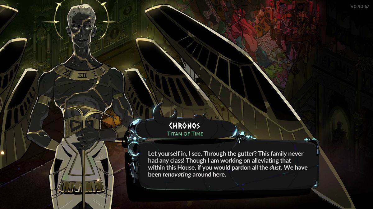 Hades 2 characters Titan of Time Chronos