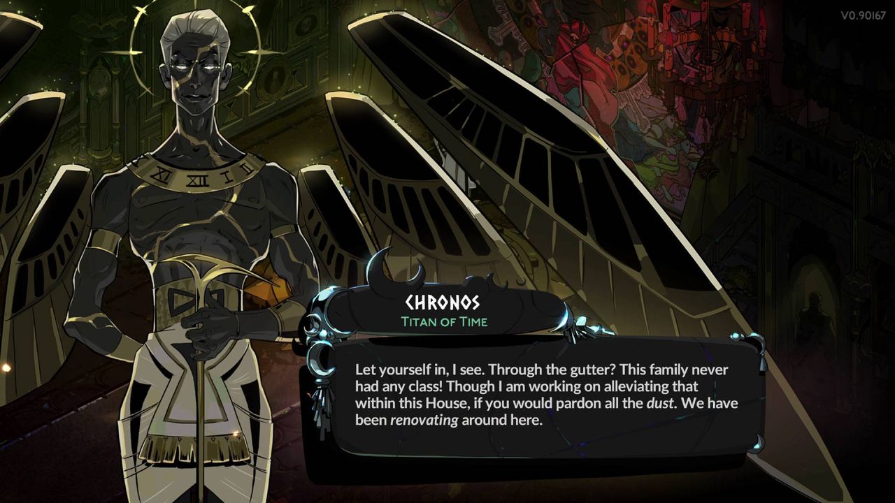 Hades 2 characters Titan of Time Chronos