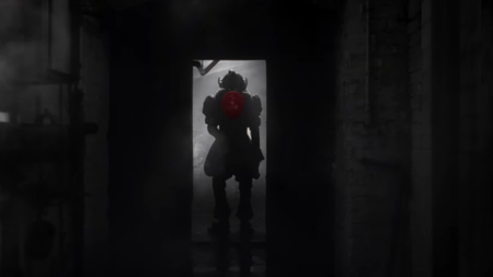 Bill Skarsgard as Pennywise the Dancing Clown in It: Welcome to Derry