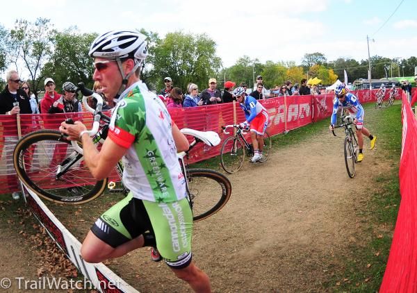 Jeremy Powers (Cannondale-Cyclocrossworld.com) was off to a flying start again today