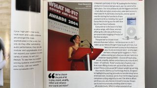 Clare Newsome editor's letter in WHF Awards issue