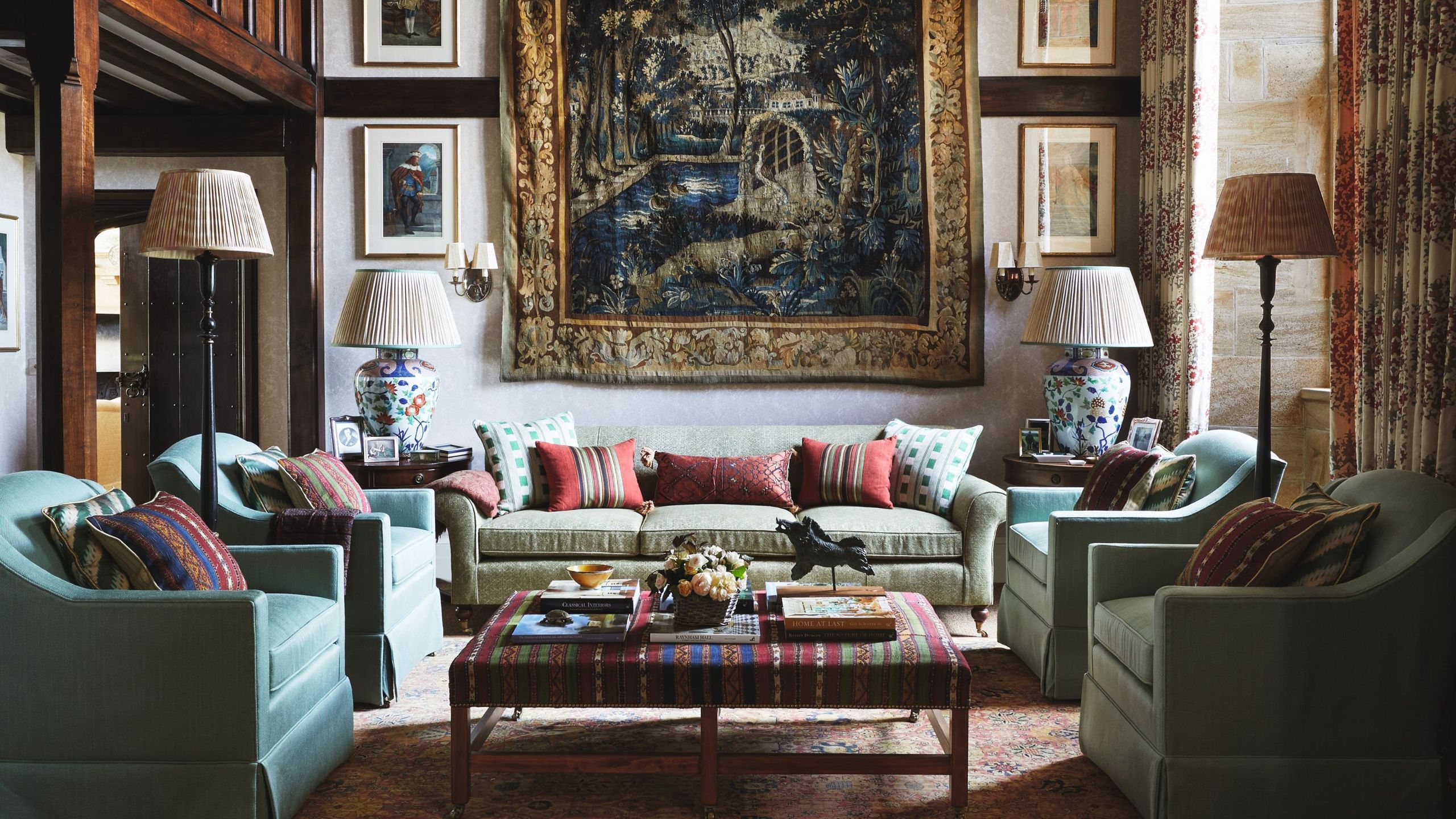 A Nostalgic Jacobean Country House in Devon by VSP Interiors