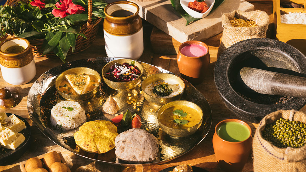 Food at Six Senses Vana