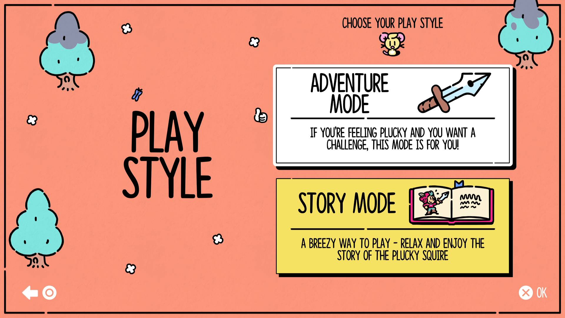 The Plucky Squire Adventure Mode and Story Mode differences explained