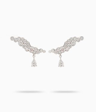 diamond earrings by Jessie Thomas