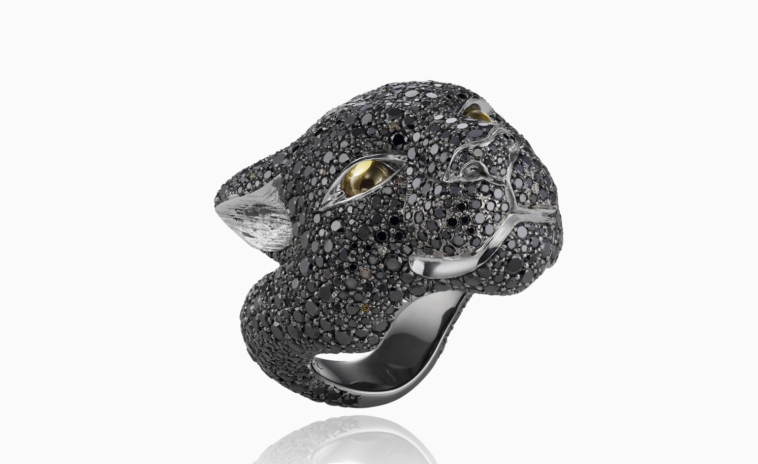 Featuring a mixture of cognac and black diamonds
