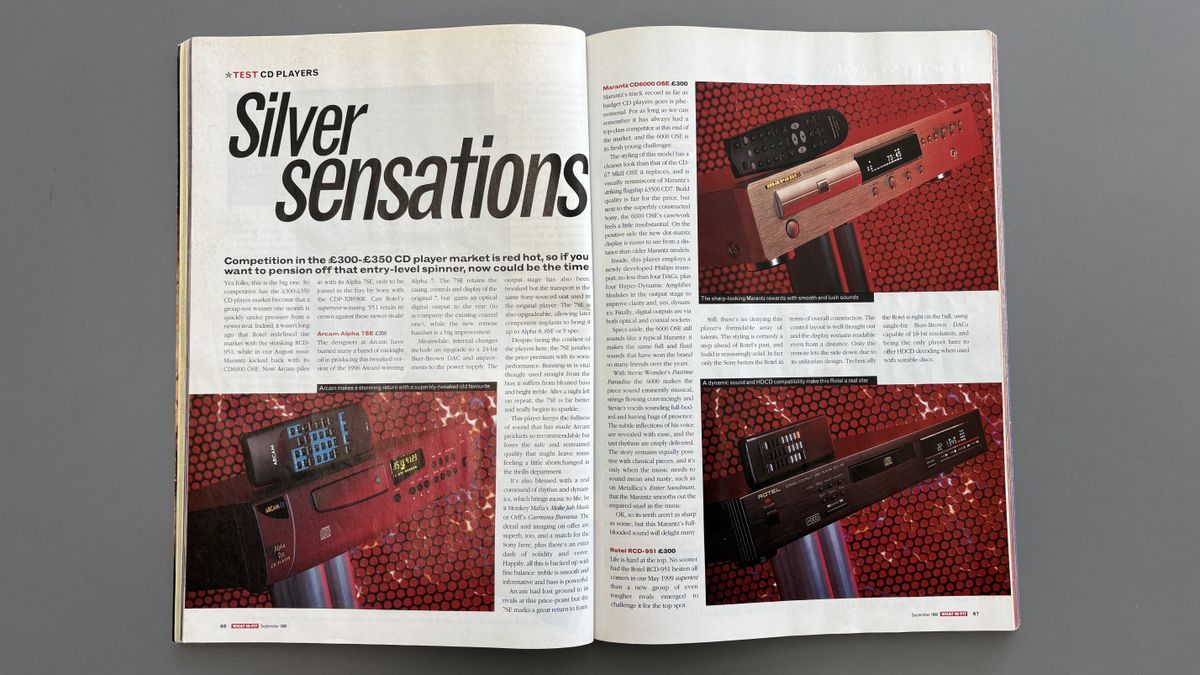 CD player reviews from 1999 September issue of What Hi-Fi?