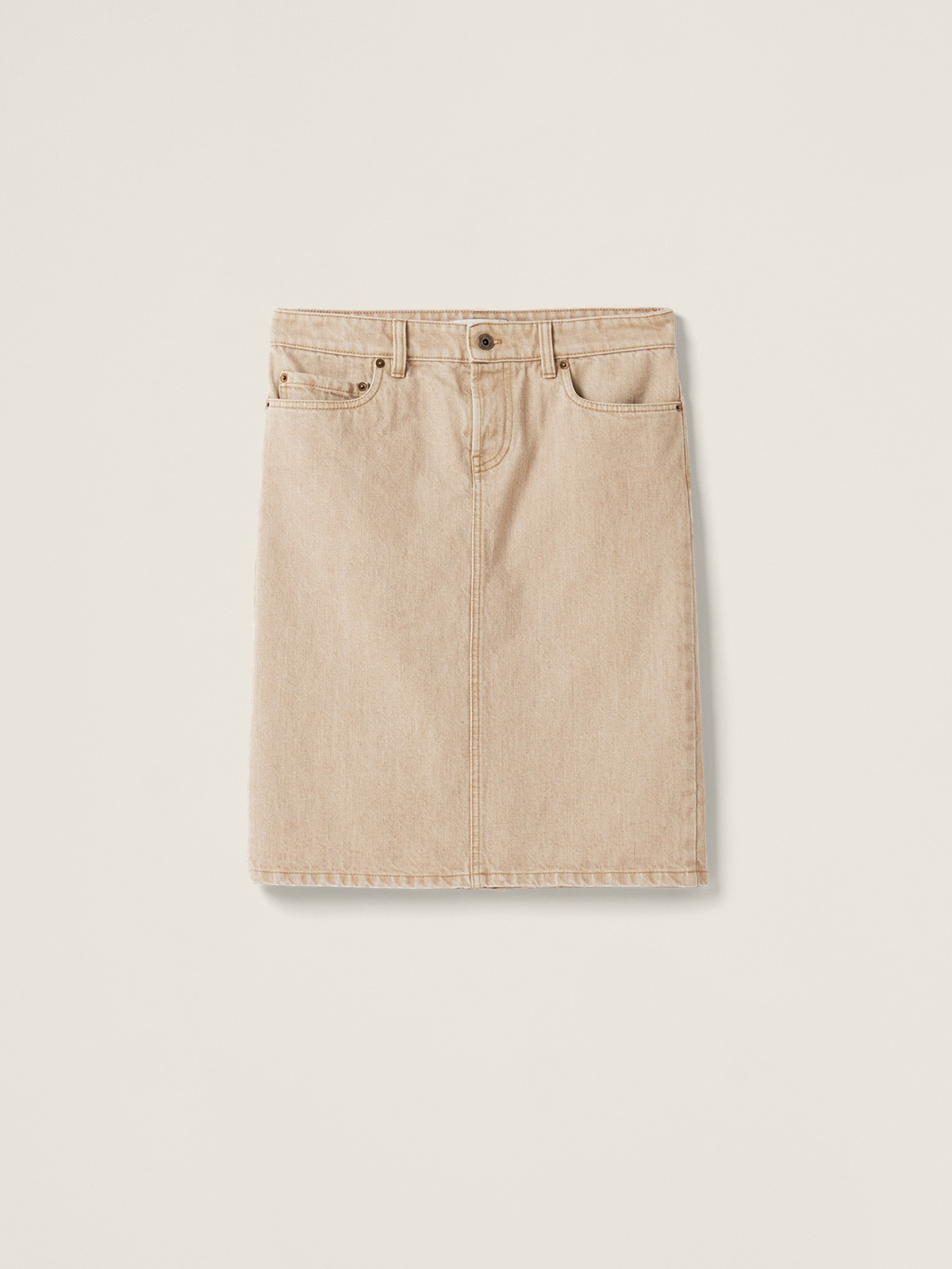 Denim Pencil Skirt