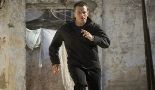 The Bourne Ultimatum Matt Damon Jason Bourne running through Tangier