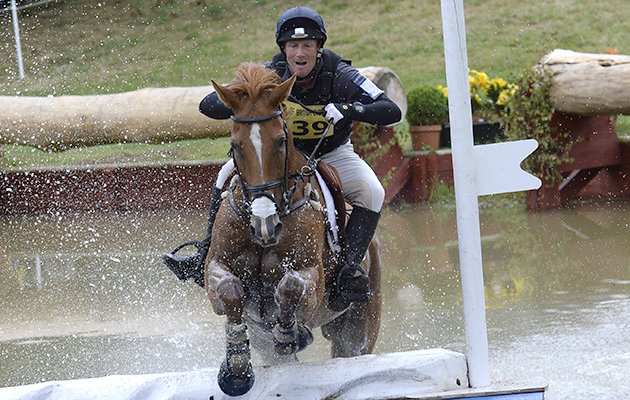 Oliver Townend riding ARMADA in the Open Championship of The Festival of British Eventing at Gatcombe Park, placed 2nd 2013: The Festival of British Eventing