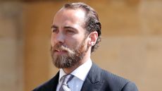 James Middleton attends the wedding of Prince Harry and Meghan Markle at St George's Chapel, Windsor Castle on May 19, 2018