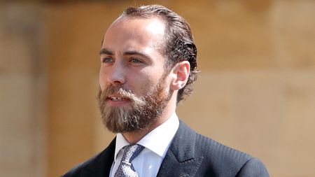 James Middleton attends the wedding of Prince Harry and Meghan Markle at St George's Chapel, Windsor Castle on May 19, 2018