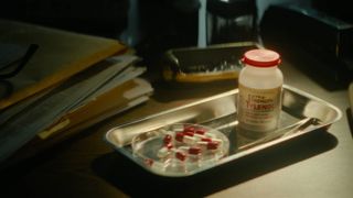 A bottle of tylenol from Netflix docuseries Cold Case: The Tylenol Murders.