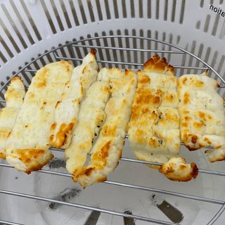 Image of haogen oven used to cook halloumi