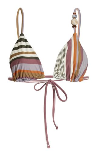 Exclusive Lipari Beaded String Triangle Bikini Top