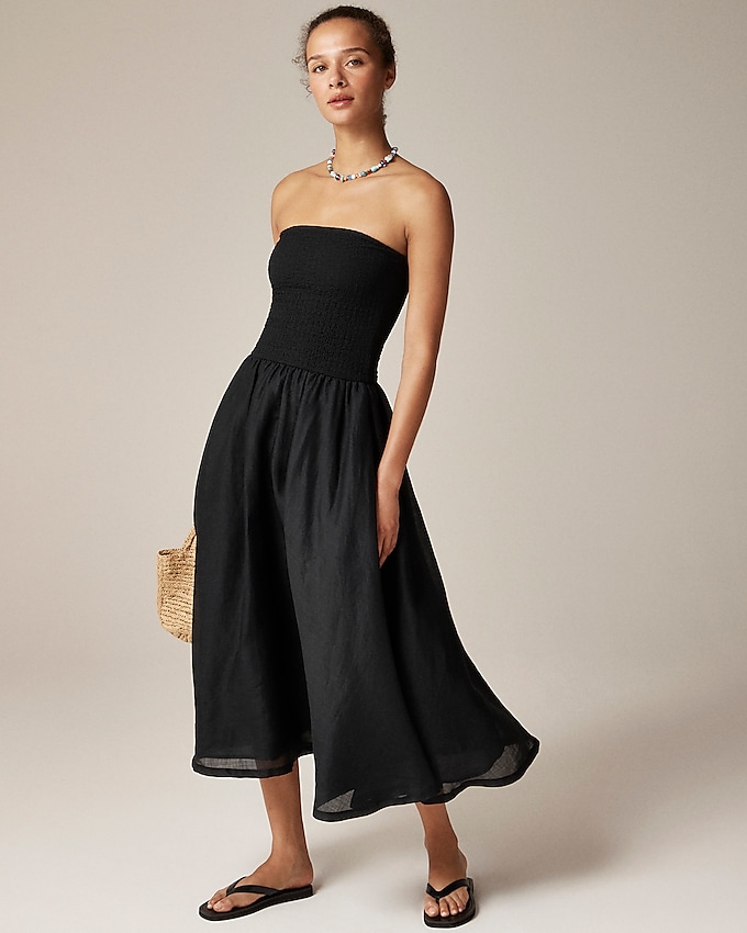 Strapless hybrid dress