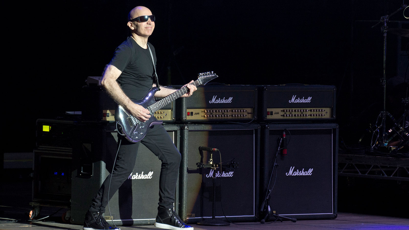 Joe Satriani on his love of Marshall amps: “If there was ever an amp that  makes you feel self-conscious yet emboldens you to play like a giant, it's  a Marshall” | Guitar