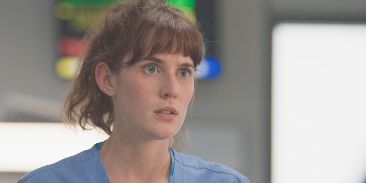 First look: Casualty star Anna Chell as nurse Jodie Whyte. 