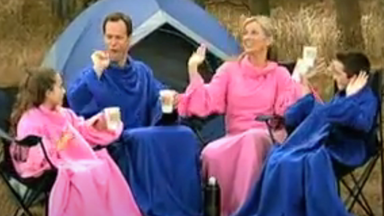 TV commercial for Snuggie