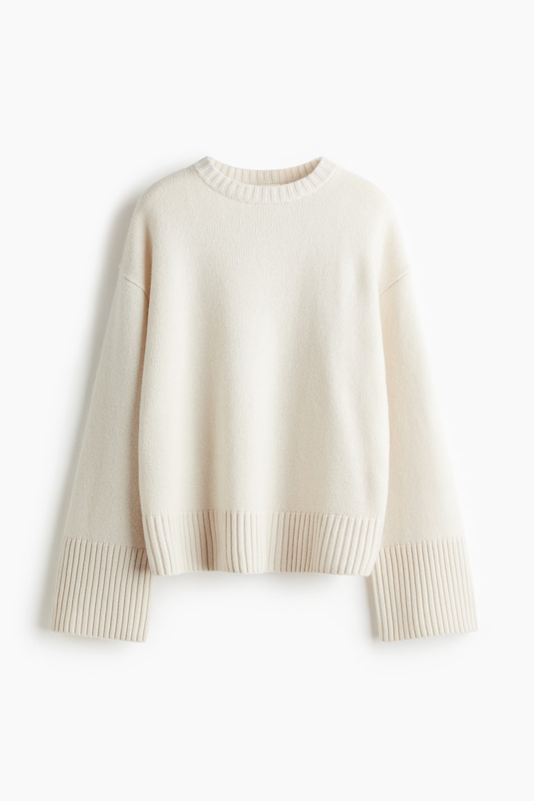 Cashmere mixed jumper