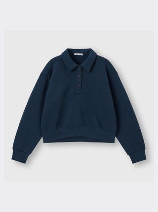 GU, Heavy Weight Sweat Polo Shirt