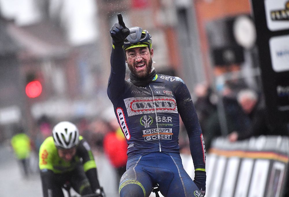 Guillaume Van Keirsbulck (Wanty - Groupe Gobert) wins 2017 Le Samyn