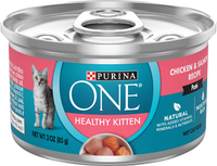 Purina ONE Grain Free Natural Pate Wet Kitten Food