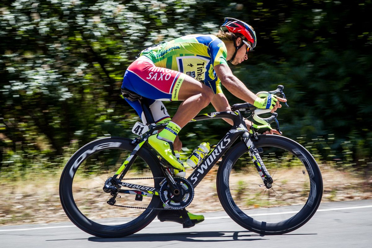 Peter Sagan (Tinkoff-Saxo) on today&rsquo;s descent
