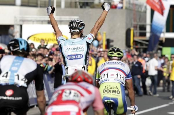 The finish at Gent-Wevelgem