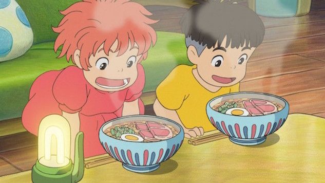 Studio ghibli food