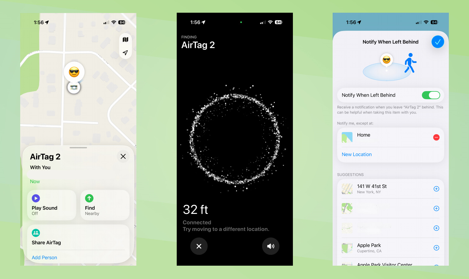 AirTag 2 screenshots.