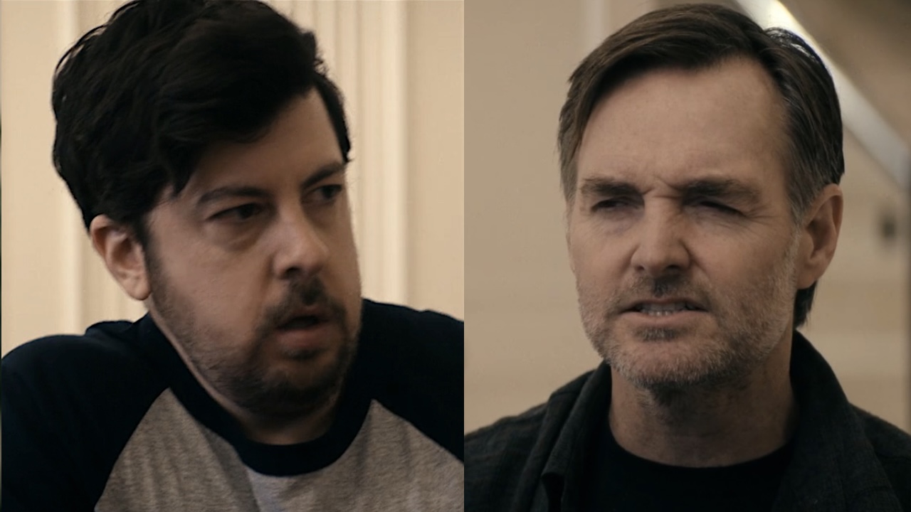 Side by side: Christopher Mintz-Plasse, Will Forte in The Boys Season 5 "One-Shots"