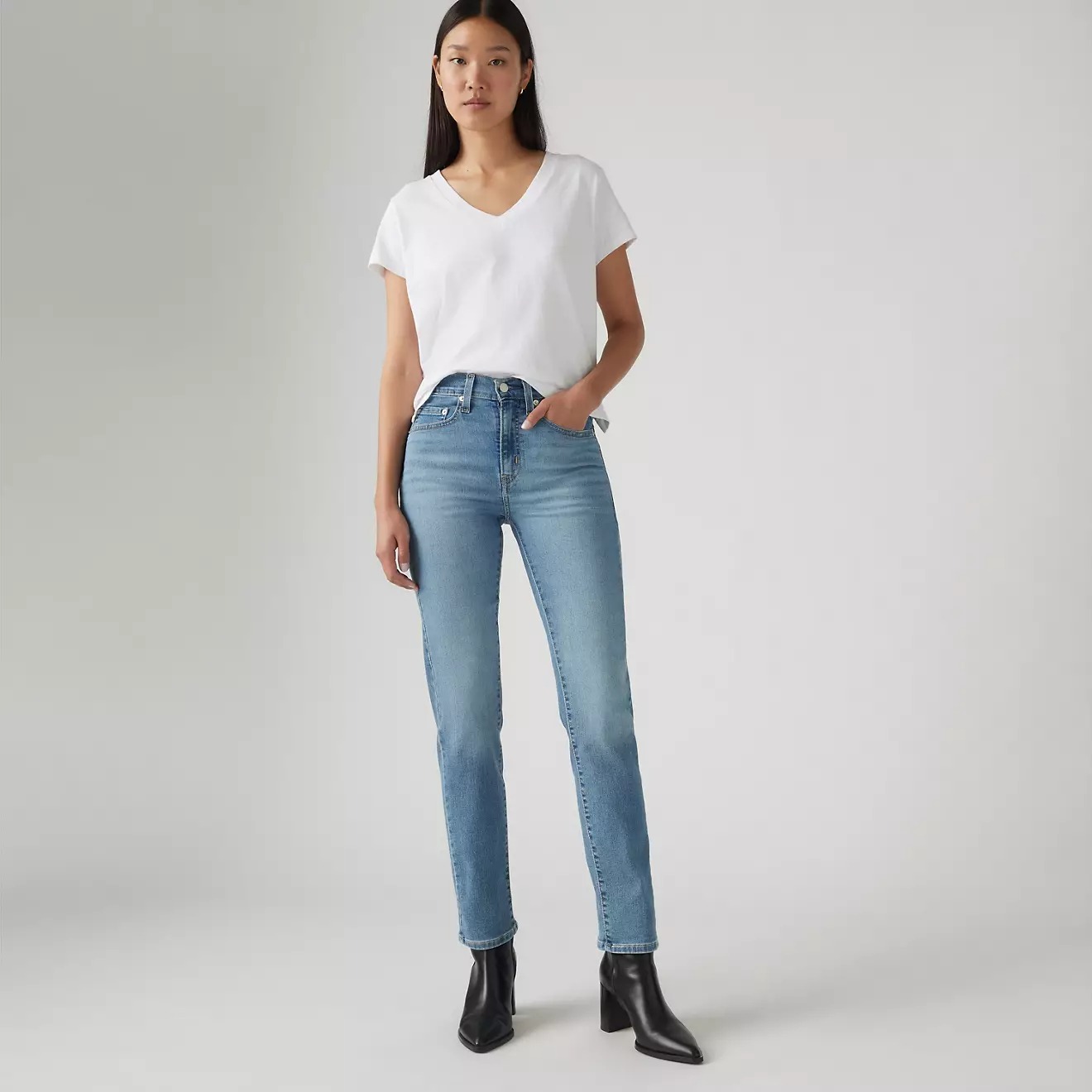 levi&#039;s, 724 High-Rise Straight Jeans