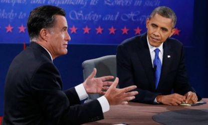 Many conservatives were disappointed in Mitt Romney's debate performance on Monday.