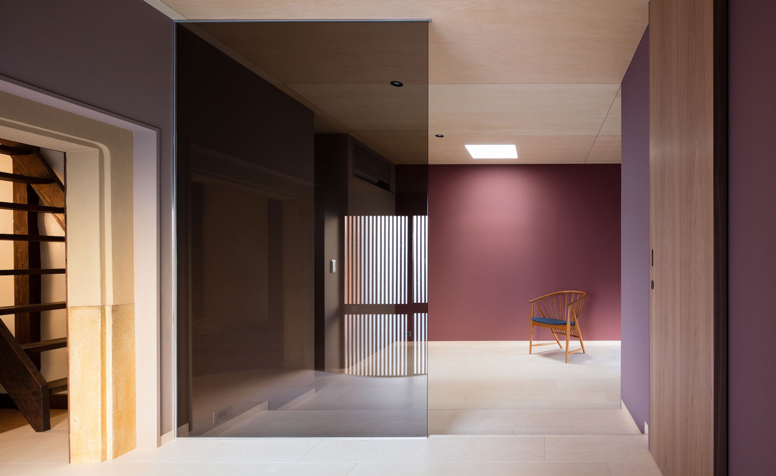 Japanese storehouse Converted into modern work space