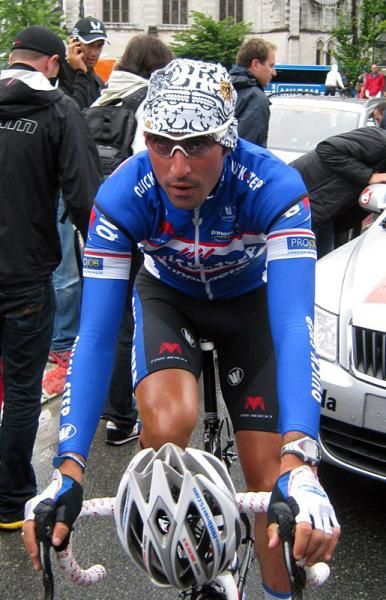 Paolo Tiralongo (Astana) again worked hard for Contador