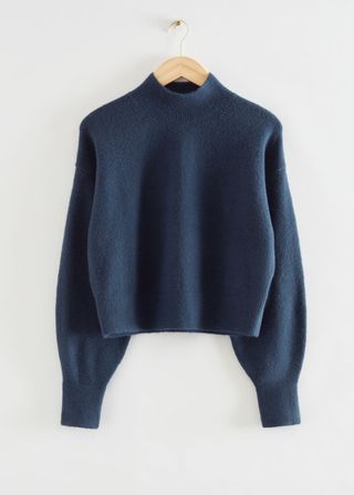 Mock-Neck Sweater