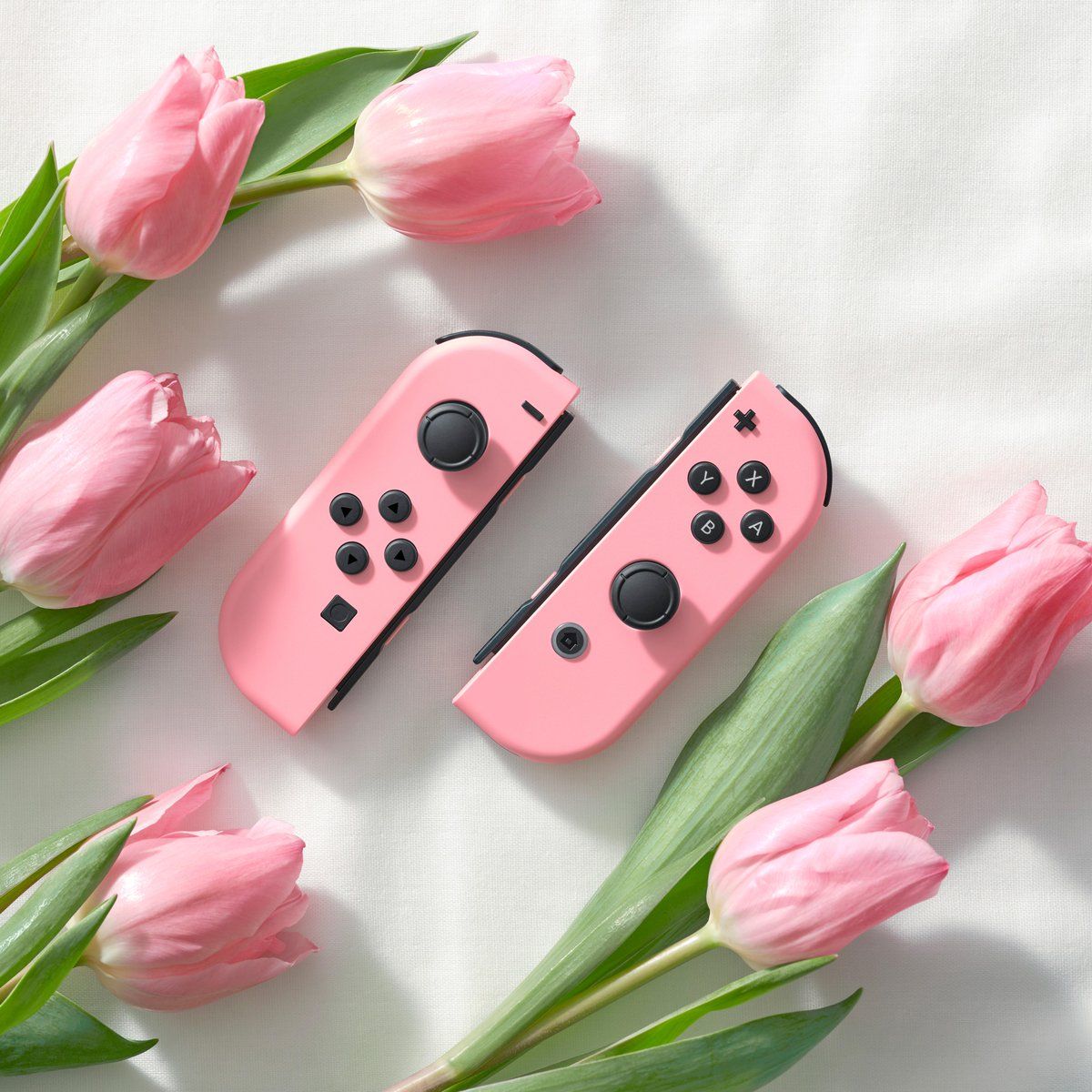 Pastel Pink Joy-Cons