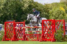 Shane Breen and Haya win the Queen Elizabeth II cup at the Royal International Horse Show, Hickstead, 2023
