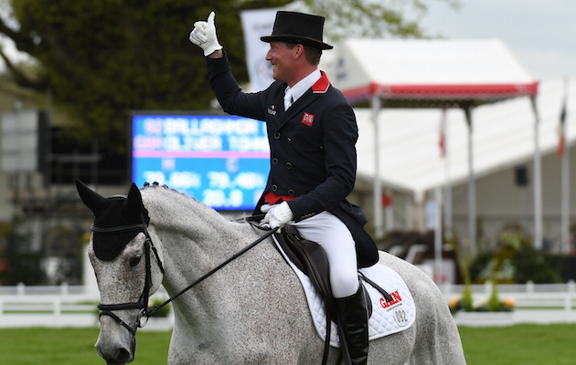 Oliver Townend Badminton dressage