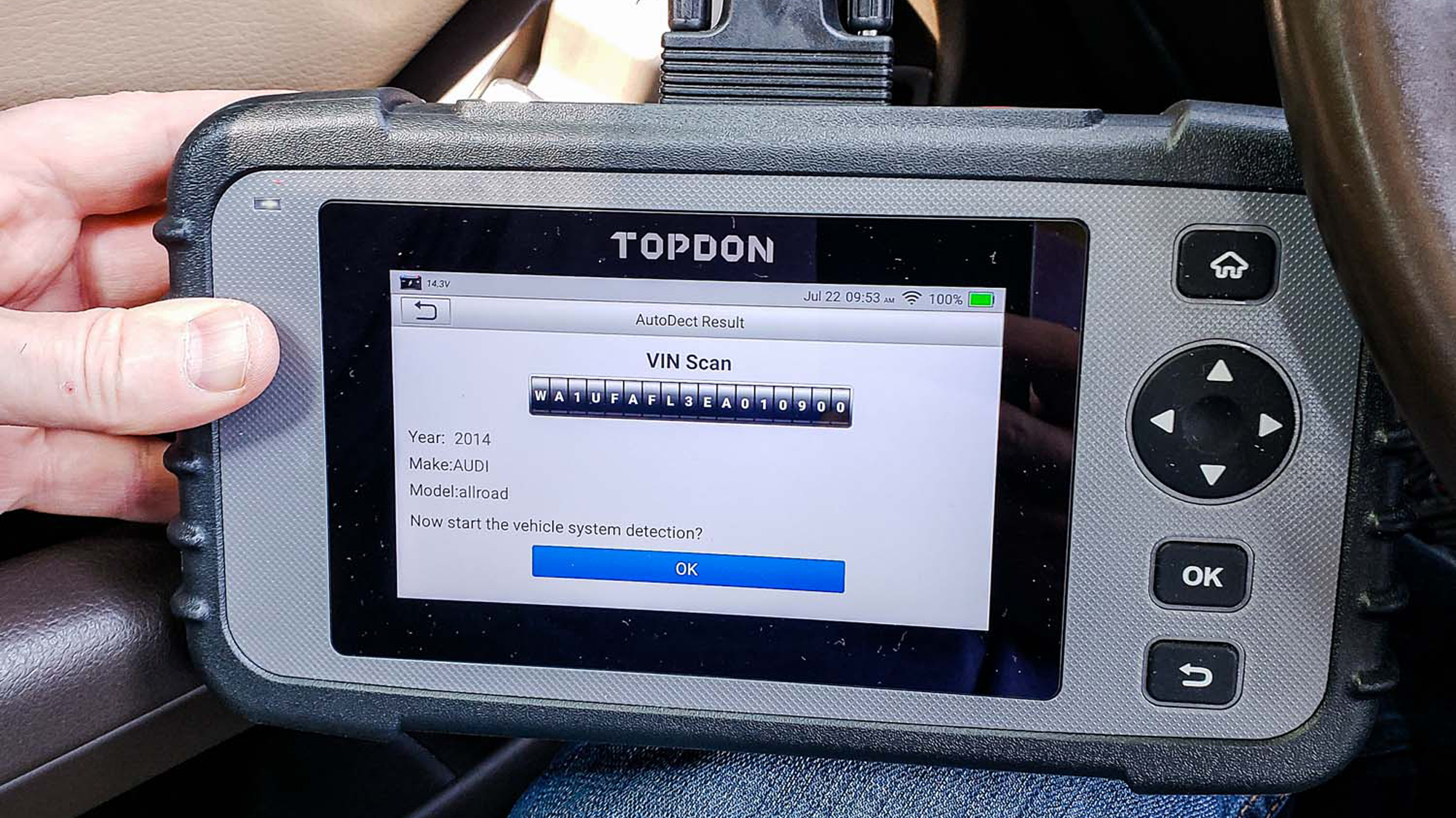 Topdon ArtiDiag500 OBD-II scanner review