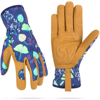 Leather Gardening Working Gloves for Women: $10 @ Amazon