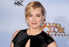 Kate Winslet wins Best Actress Golden Globe for Mildred Pierce 