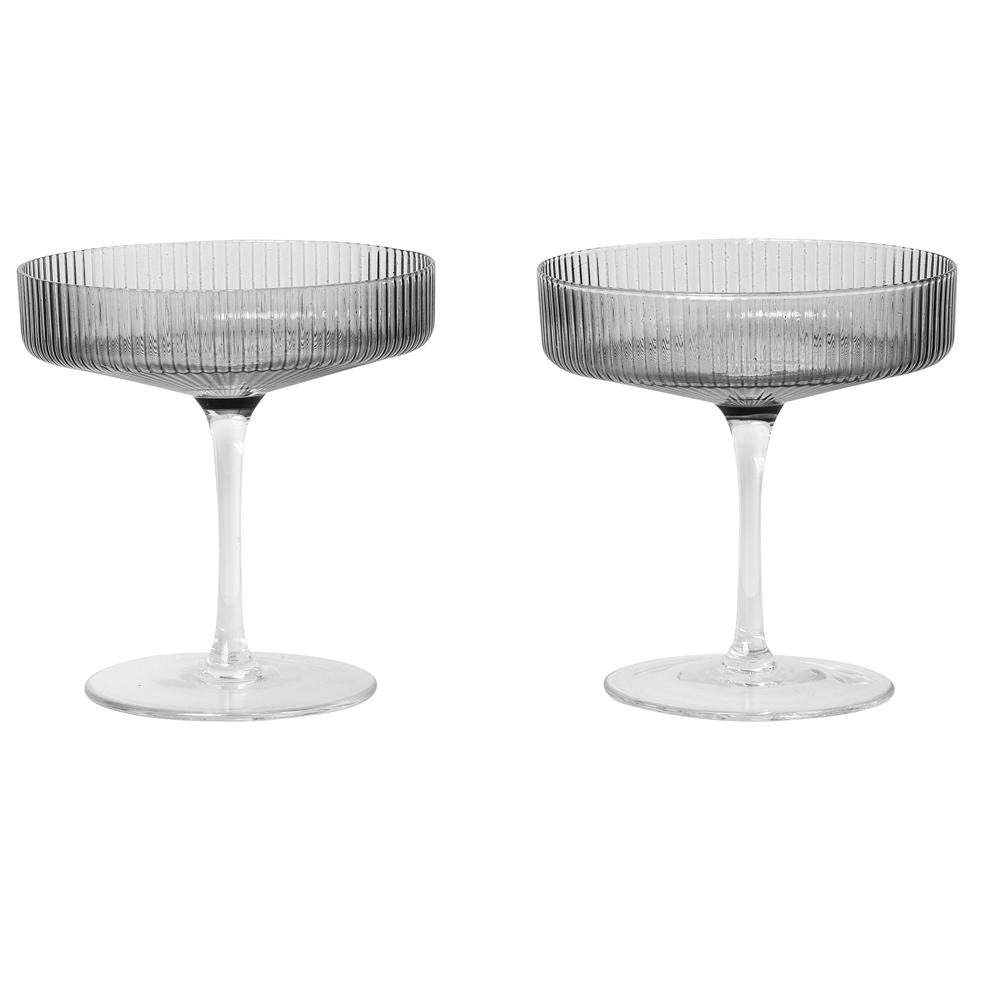 champagne saucers