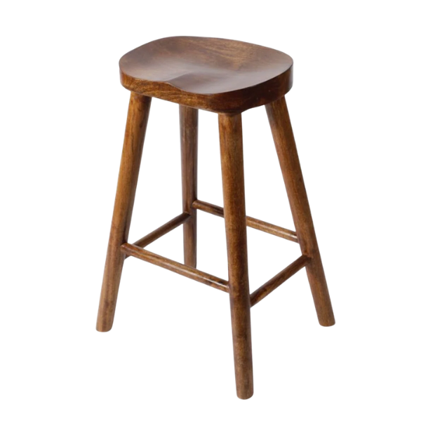 Wayfair, Alpen Home Buariki 68cm Wooden Cafe Kitchen Breakfast Bar Stool